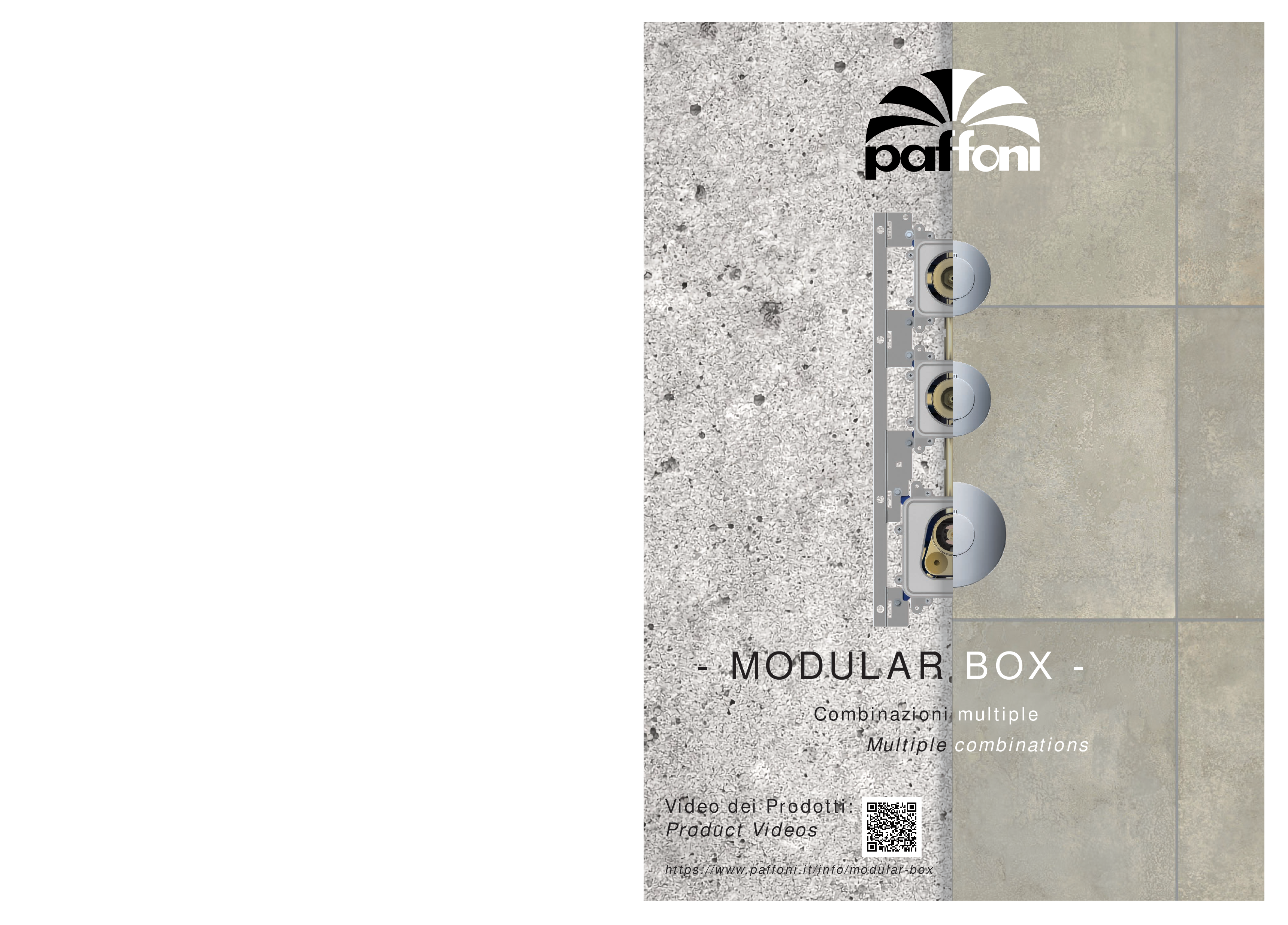 Depliant modular box