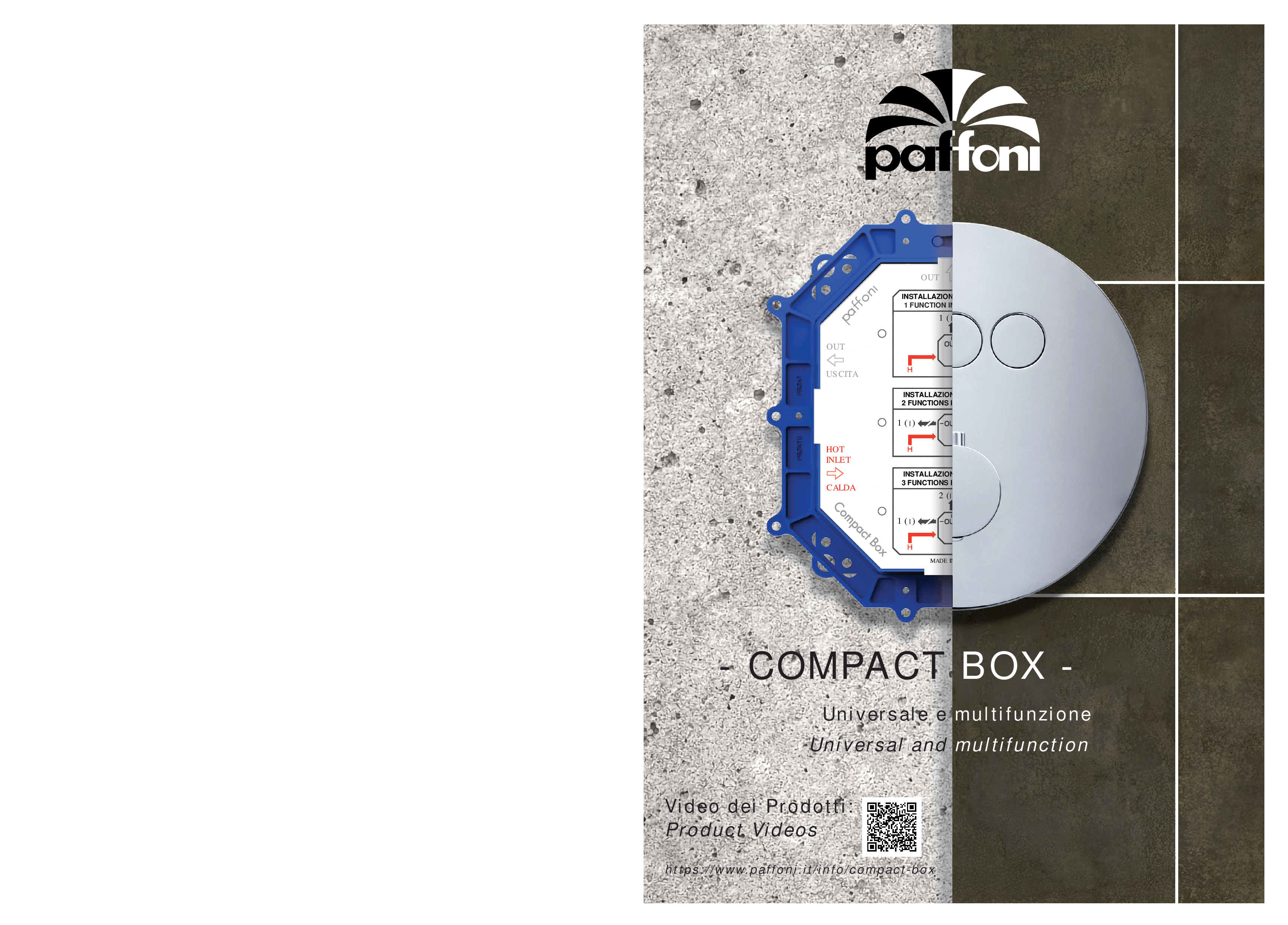 Depliant compact box