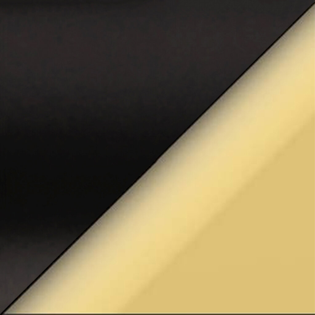 NG   nero lucido gold finish